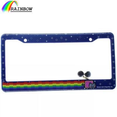 Excellent Quality Vehicle Parts Plastic/Custom/Stainless Steel/Aluminum ABS/Classic Carbon Fiber License Plate Frame/Holder/Mold/Cover