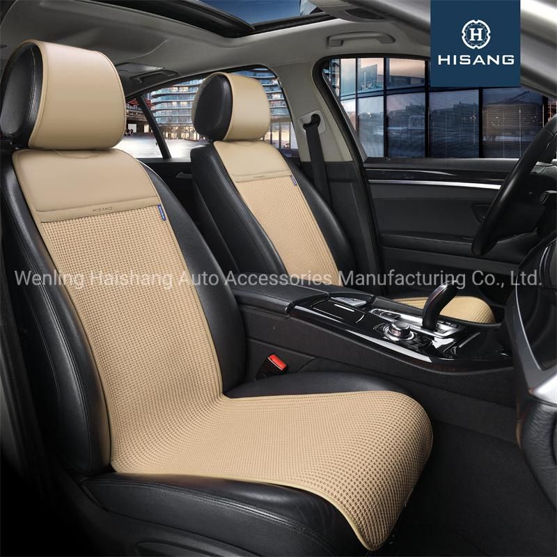 High Quality Ice Silk Material Red Color Ergonomic Car Seat Cushion