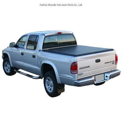 Soft Roll up Tonneau Cover 2000-2011 Dodge Dakota 5FT Black PVC Truck Bed Covers Roll up Tonneau Cover