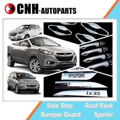 Auto Accessories Exterior Decoration Kit Chrome for Hyundai IX35 2010 2013 Tucson Handle Covers and Door Moulding