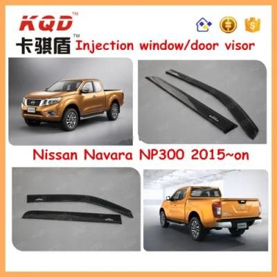 Injection ABS Plastic Car Accessories Window Visor for Navara Np300