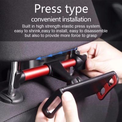 MOQ 1PC Plastic Car Phone Tablet Holder for Backseat Pillow