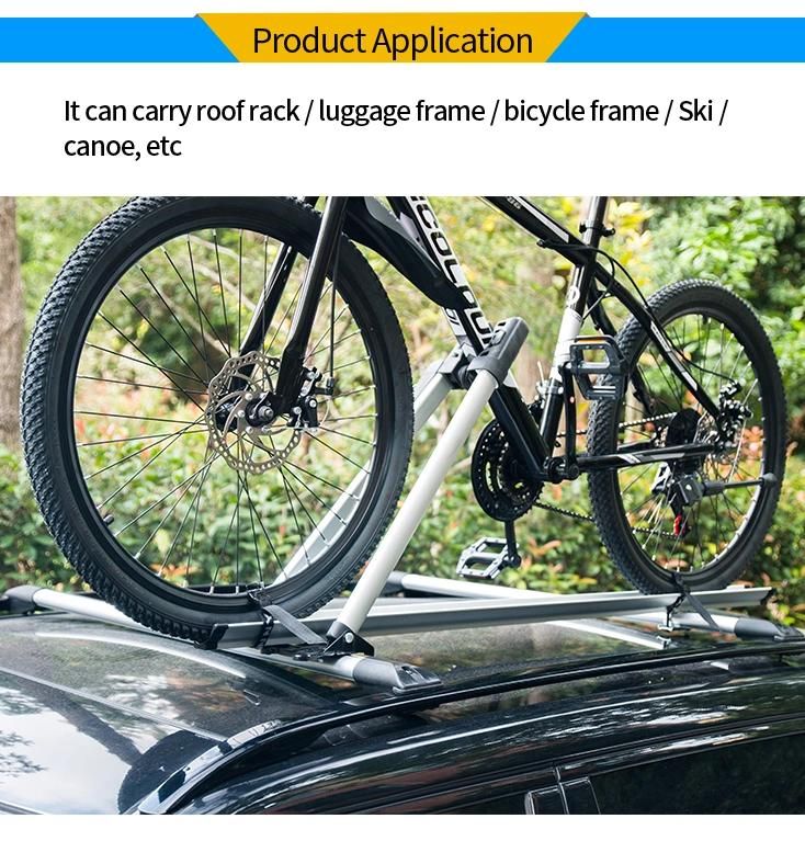 OEM Manufacturer Aluminum General 01109 Car Bike Roof Luggage Carrier Rack with Lock01