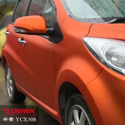 Factory Price Air Bubble Free Self Adhesive Matte Chrome Sticker