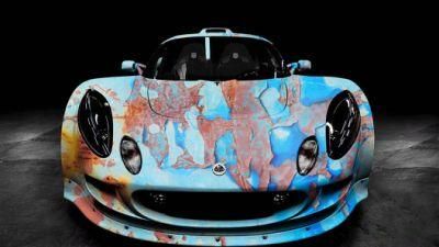 Tsautop 1.52*30m Air Bubble Free Rust Metal Film Car Wraps Vinly