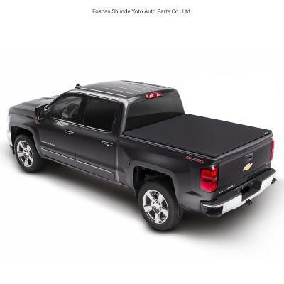 Chevy Soft Tri Fold Tonneau Cover 15-19 Chevrolet Silverado Gmc 6f Truck Bed Covers