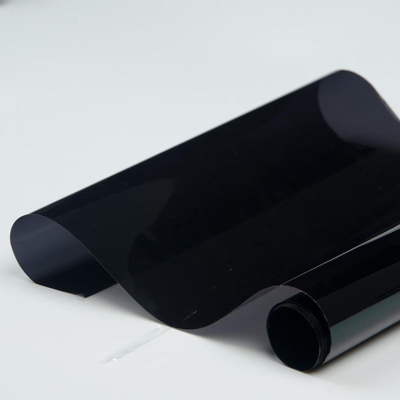 Long Warranty Black Anti Scratch Solar Car Window Dyed Film