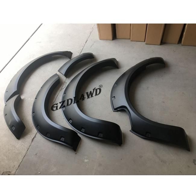 2015 Extender Parts ABS Fender Flare for Nissan Navara Np300 / Navara D23