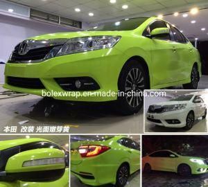 Colors Glossy Vinyl Film Car Film Wraps Film Foil Bubble Free for Car Wrap Sticker