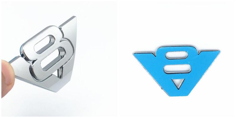 V6 V8 F-150 250 350 Ford Bronco Mustang Emblem Fender Badge Decal Sticker Logo Car Accessories Car Parts Decoration ABS Plastic