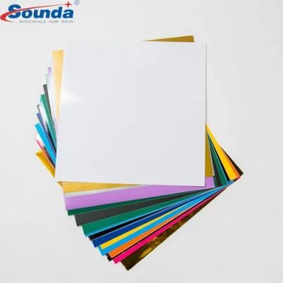 China Factory Glossy/Matte Different Colors Vinyl 80mic for Cutting Plotter