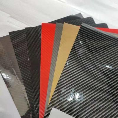 Anolly Hot Selling High Quality Car Body Color Change Car Decoration Film Adhesive Vinio Roll Carbon Fiber Roll Film Glossy Car Stickers