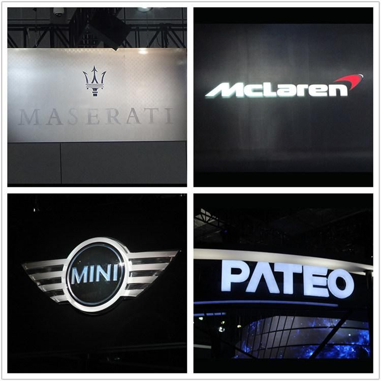 Customed Outdoor Thermform Large Car Logo Signs