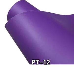 Wholesale Popular 1.52X30m Self Adhesive Smooth Matte Printed Vinyl Car Wrap Matt Purple