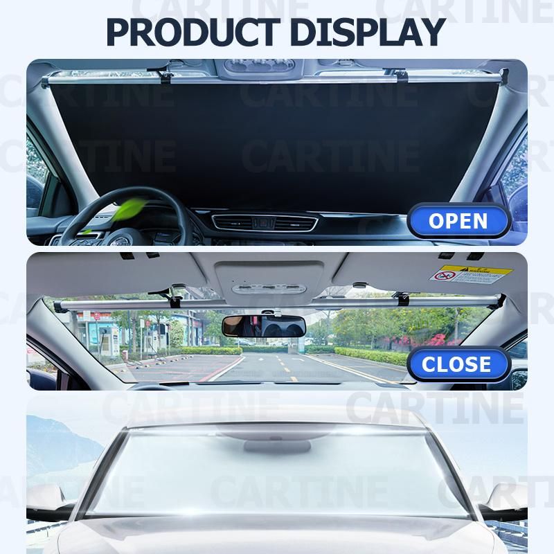 Front Car Sunshade, Front Window Shield Sunshade, Car Front Window Shield Sun Shades 90cm