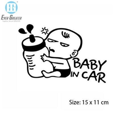 Custom Baby in Car/on Board Logo Safety Signs Sticker Baby Car Sticker