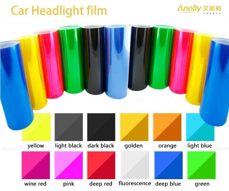 0.3*10m Automobile Chameleon Headlight Film Headlight Car Vinyl Film Decorative Plastic Wrap for Cars