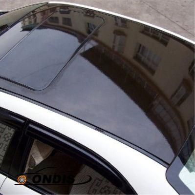 Glossy Black Car Panoramic Sunroof Sticker Film Car Roof Film
