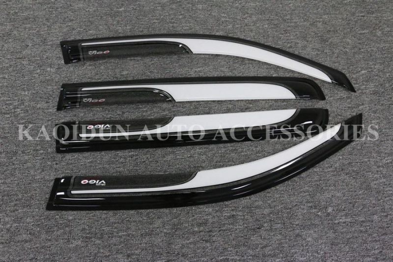 PMMA Acrylic Rain Guard Sun Visor for Hilux Vigo 2012~on