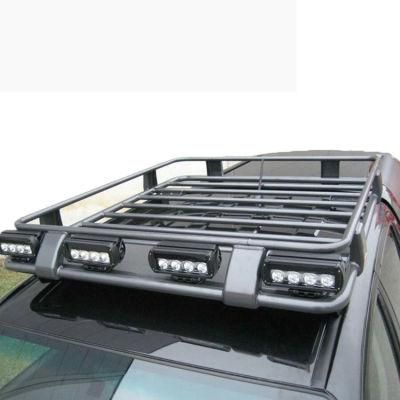 4X4 Universal Car Roof Rack with Light Widely Used Universal Cargo Carrier