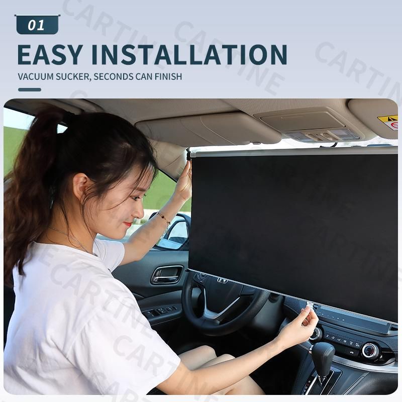 Good Design Auto Side Window Curtain / Auto Automatic Blinds Sun-Shading / Car Retractable Side Window