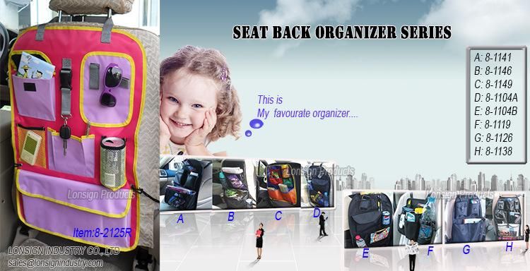 China Supplier Best Seller Car Back Seat Organizer