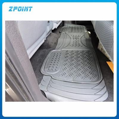 Car Accessory Gray PVC Floor Mat for All Weather