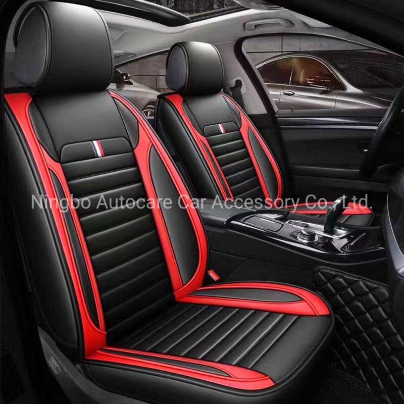 High Quality Car Spare Part Full Covered Car Seat Cover Universal PVC Leather Car Seat Cover Car Accessory