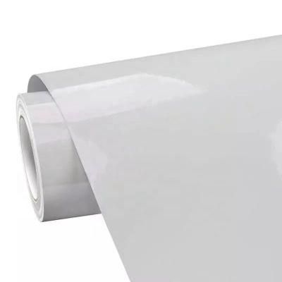 Factory Price Sav 120GSM White Eco-Solvent Printing PVC Self Adhesive Vinyl Sheet Film for Car Bus Wallpaper Flooring Sticker