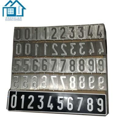 Vehicle Car Decoration Number Plate for America Market