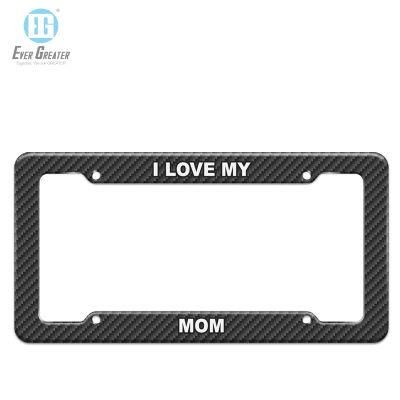 European Stainless Steel Car License Plate Frame