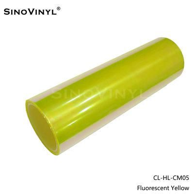SINOVINYL Factory Direct Green Vinyl Sticker Chameleon Carlight Film For Car Headlight Wraps Headlight Tinting Film