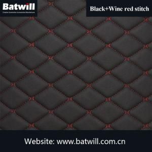 Customize Odorless Car Foot Leather Floor Mats Raw Materials