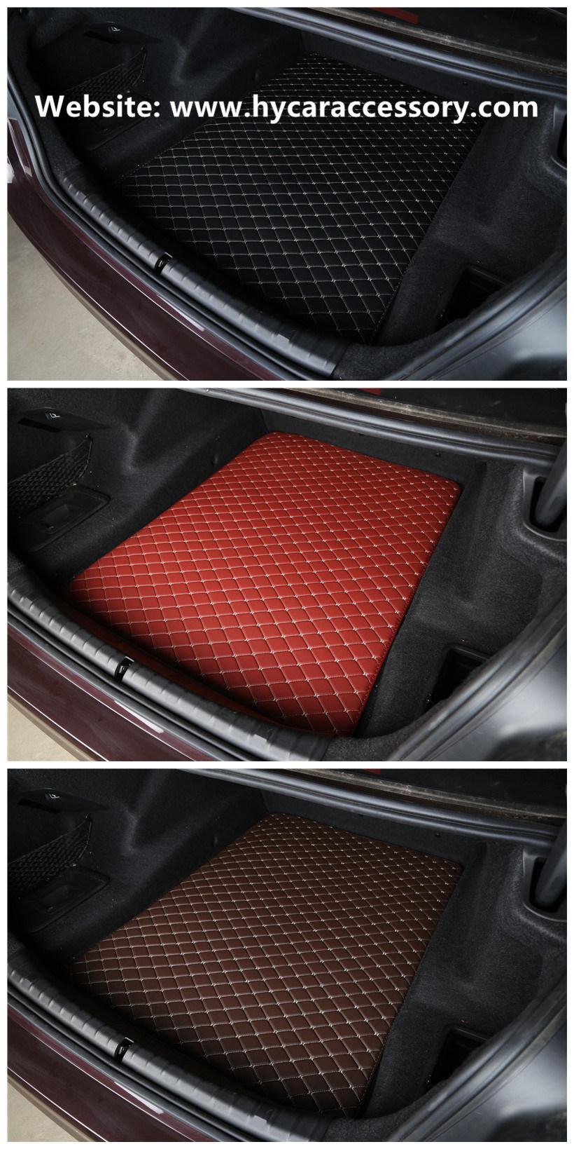 Wholesale Eco-Friendly Wear Special PU Leather Non-Slip Auto Trunk Mat