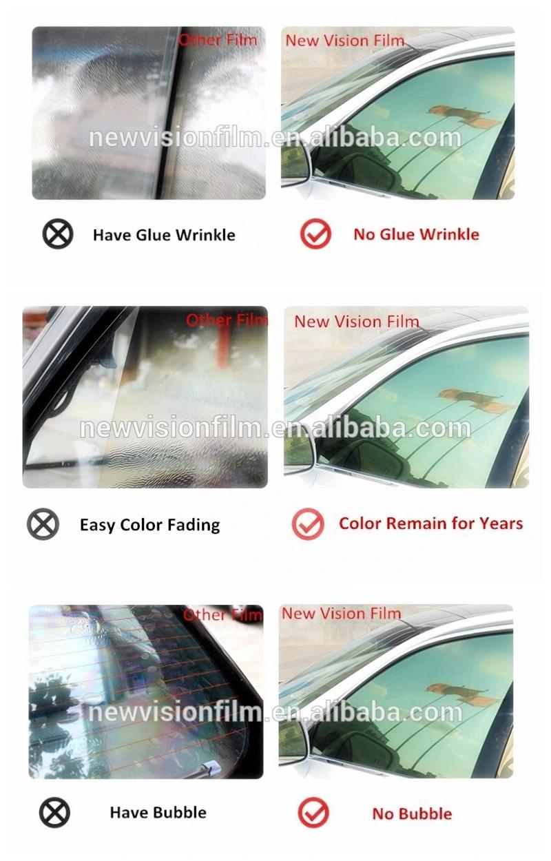 Self-Adhesive Heat Shrink 2 Ply Car Window Green Tint Film