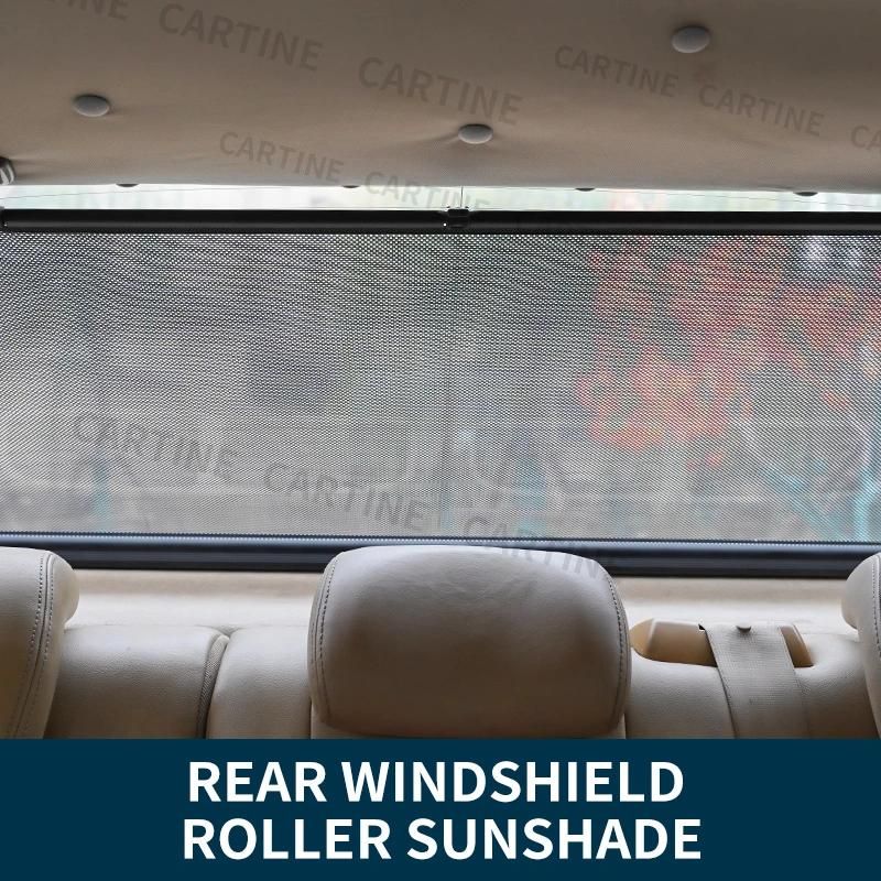 Manual Rear Windshield Car Sunshade 100cm