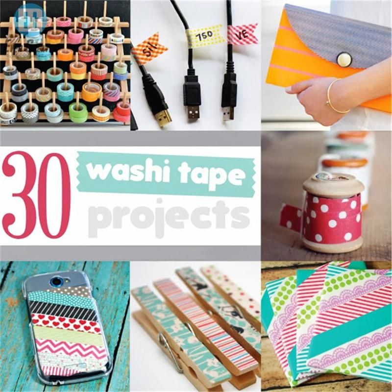 Good Adhesive Custom Printed Washi Paper Sticker Tape