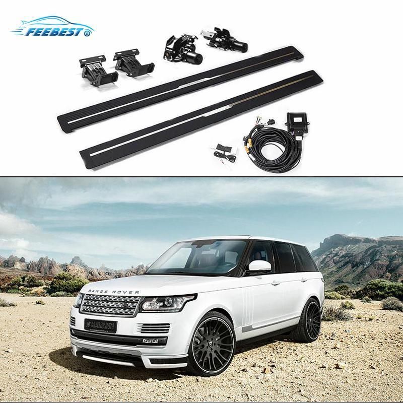 Newest Aluminum Running Board Electronic Side Steps Auto Accessories Range Rover Vogue L405 Electric Side Steps