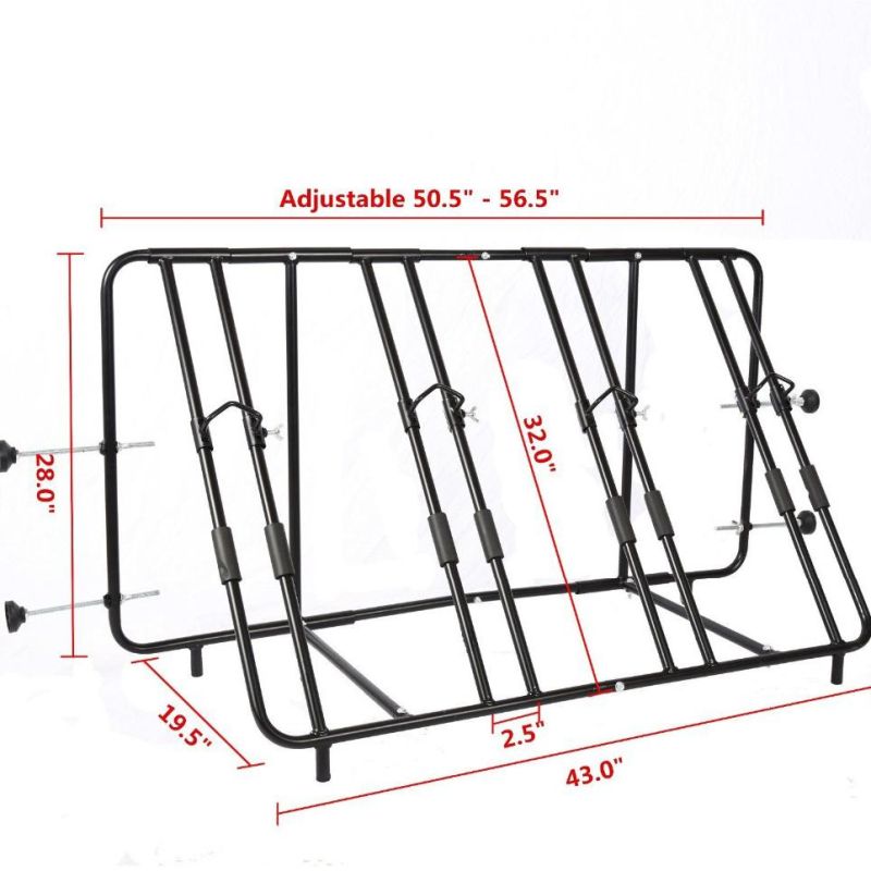 Bike Rack Carrier Steel Display Rackse Bikes for Van Vehicle