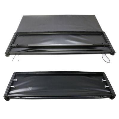 Auto Accessory Tri-Folding Tonneau Cover Pickup Truck Bed Cover