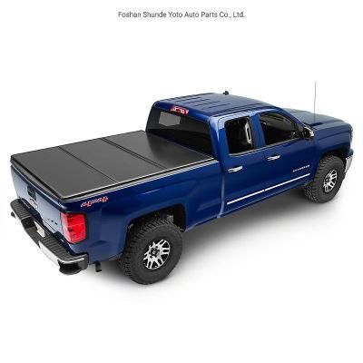 Tri-Fold Hard Tonneau Cover for Chevrolet Silverado Gmc Pickup Bed Covers Folding Tonneau Cover