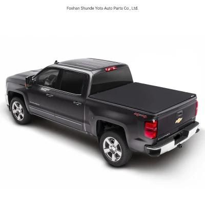 Chevrolet Tonneau Cover 2012+ Colorado Tri Fold Soft Truck Bed Covers Folding Tonneau Cover