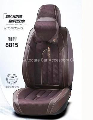 Car Accessories Car Decoration Car Seat Cushion Universal New Fashion PVC Leather Auto 9d Car Seat Cover