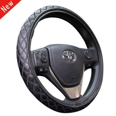China Factory Car Sport Universal PU PVC Steering Wheel Cover