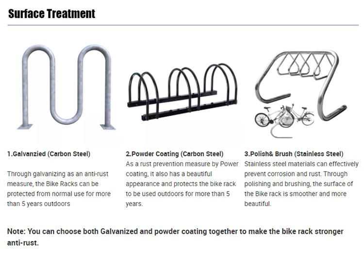 Sealey Galvanised Steel Grid Floor Bike Racks Stand Outdoor Supplier