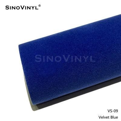 SINOVINYL 1.52x15M/5x49FT Air Channels VS-08 Velvet Pink Removable Full Car Body Wrapping Vinyl Film Stickers