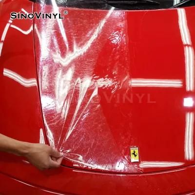 SINOVINYL Anti-Yellow TPH PPF Car Paint Protection Film Good Quality ppf Transparent Wet Install