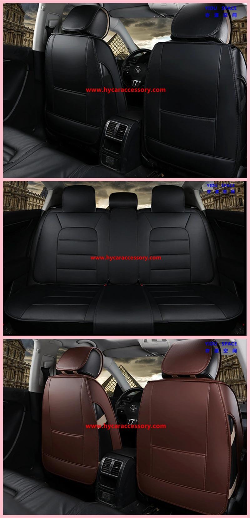 Car Accessories Car Decoration All Weather Universal Black PU Leather Auto Car Seat Cover