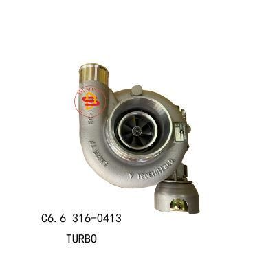 C6.6 Turbo 316-0413 Excavator Parts Engine Accessories Good Quality