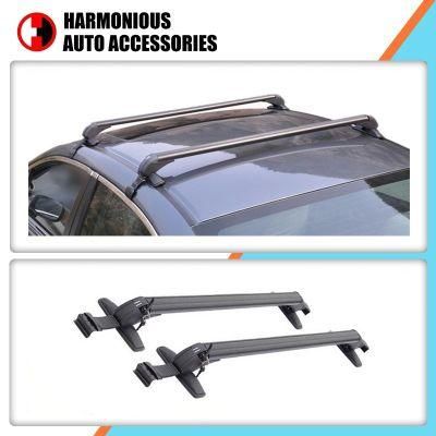 Universal Sedan Cars Roof Luggage Racks Rail Crossbars with Lock